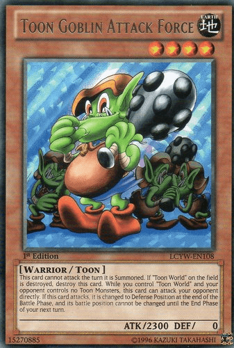 Toon Goblin Attack Force [LCYW-EN108] Rare - Josh's Cards