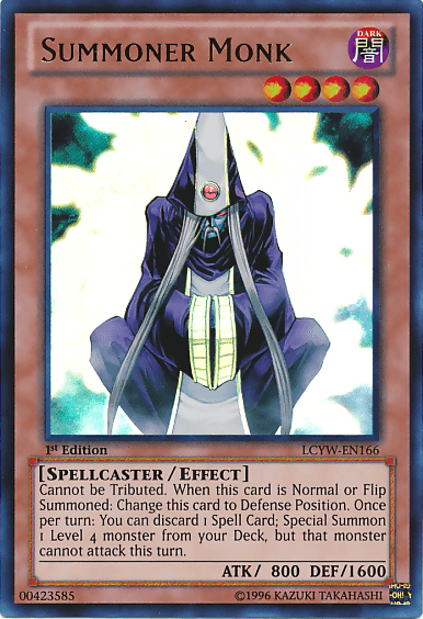 Summoner Monk [LCYW-EN166] Ultra Rare - Josh's Cards
