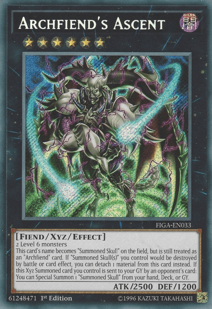Archfiend's Ascent [FIGA-EN033] Secret Rare - Josh's Cards