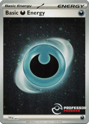 Darkness Energy (2023) 007 - Professor Program Promos Holofoil