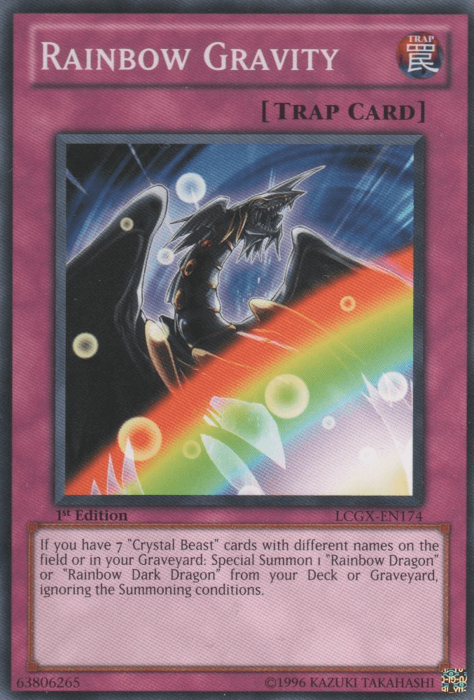 Rainbow Gravity [LCGX-EN174] Common - Josh's Cards