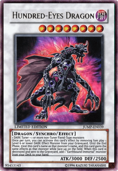 Hundred-Eyes Dragon [JUMP-EN039] Ultra Rare - Josh's Cards