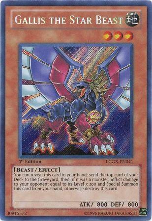 Gallis the Star Beast [LCGX-EN041] Secret Rare - Josh's Cards