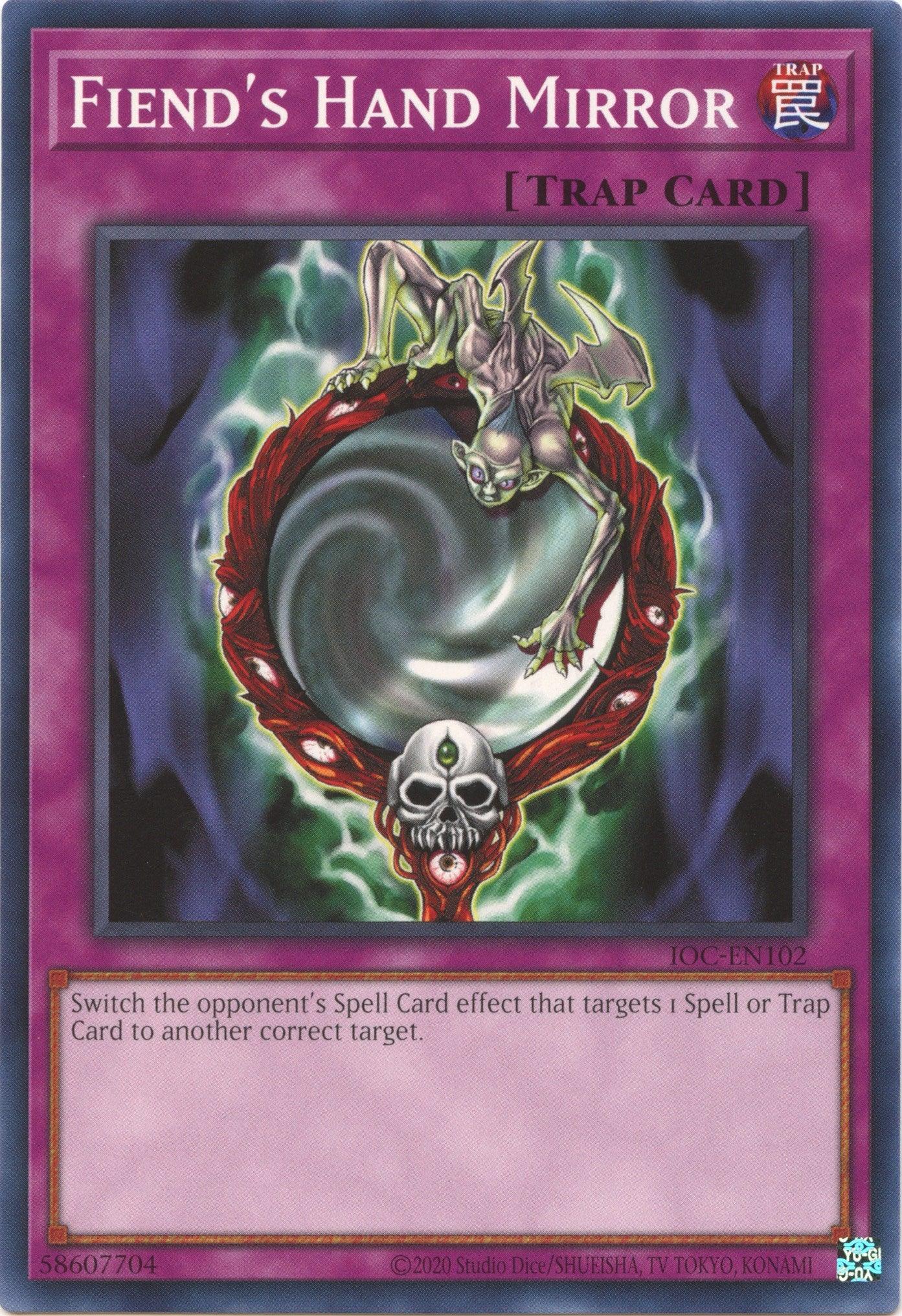 Fiend's Hand Mirror (25th Anniversary) [IOC-EN102] Common - Josh's Cards
