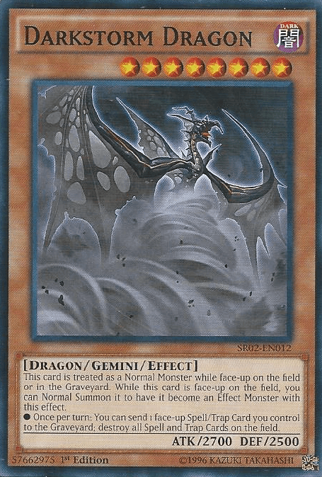 Darkstorm Dragon [SR02-EN012] Common - Josh's Cards