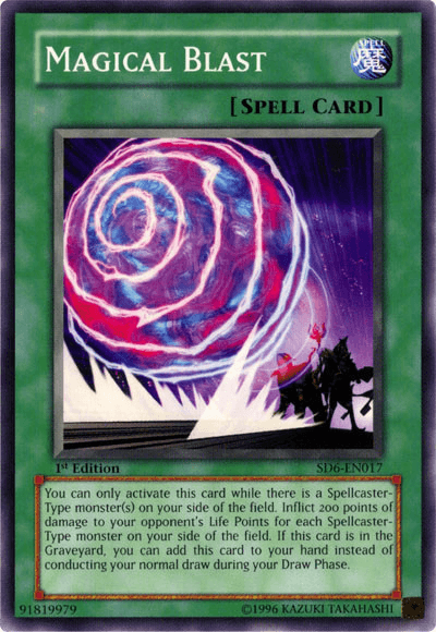 Magical Blast [SD6-EN017] Common - Josh's Cards