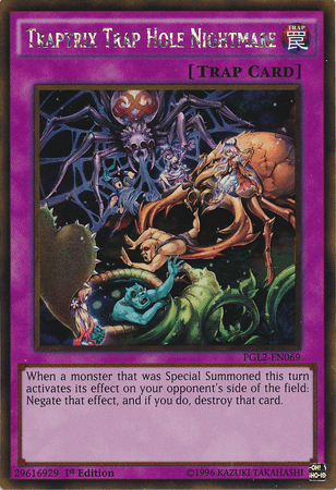 Traptrix Trap Hole Nightmare [PGL2-EN069] Gold Rare - Josh's Cards