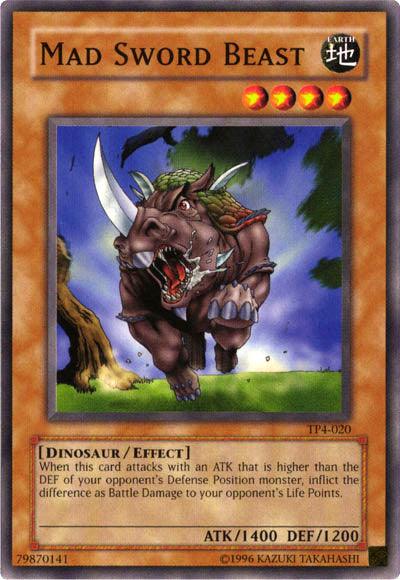 Mad Sword Beast [TP4-020] Common - Josh's Cards