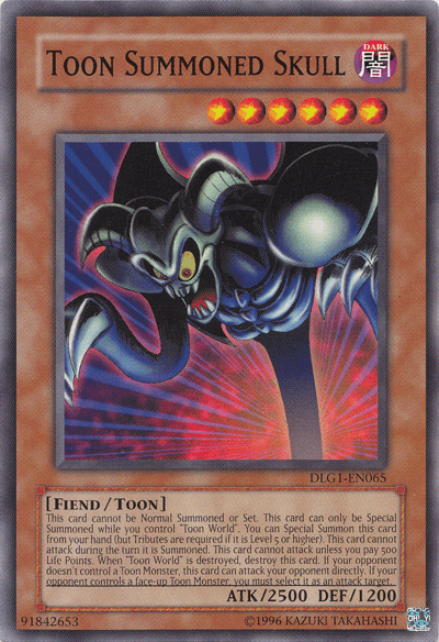 Toon Summoned Skull [DLG1-EN065] Common - Josh's Cards