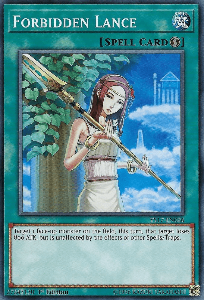 Forbidden Lance [YS17-EN026] Common - Josh's Cards