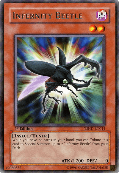 Infernity Beetle [TSHD-EN014] Rare - Josh's Cards