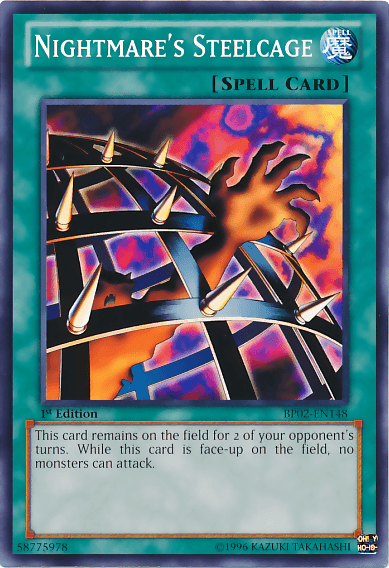 Nightmare's Steelcage [BP02-EN148] Common - Josh's Cards