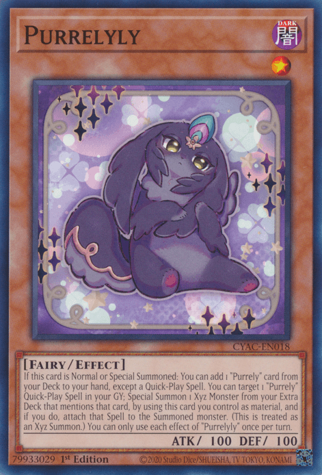 Purrelyly [CYAC-EN018] Common - Josh's Cards