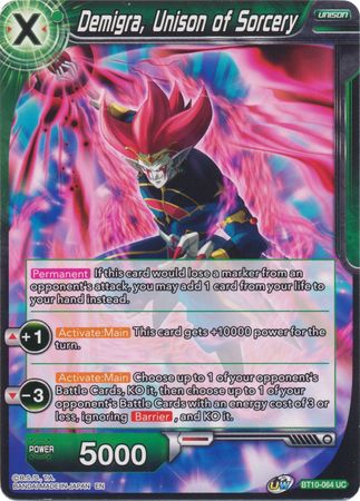 Demigra, Unison of Sorcery (BT10-064) [Rise of the Unison Warrior] Parallel Foil
