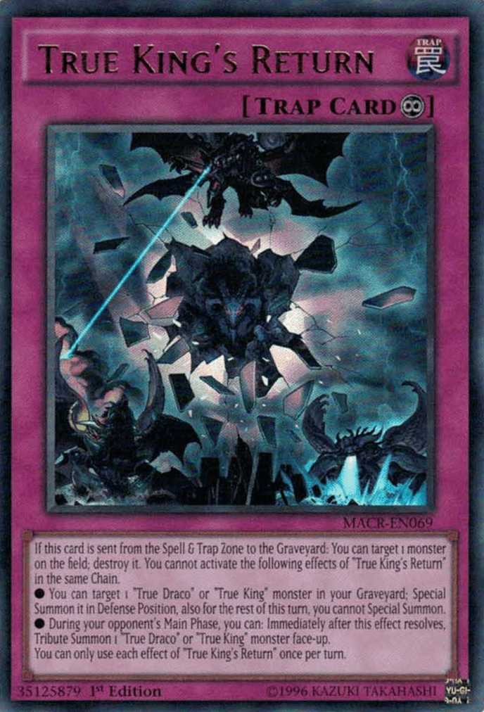 True King's Return [MACR-EN069] Ultra Rare - Josh's Cards