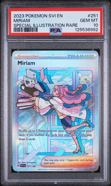 Miriam Scarlet & Violet 251/198 PSA 10