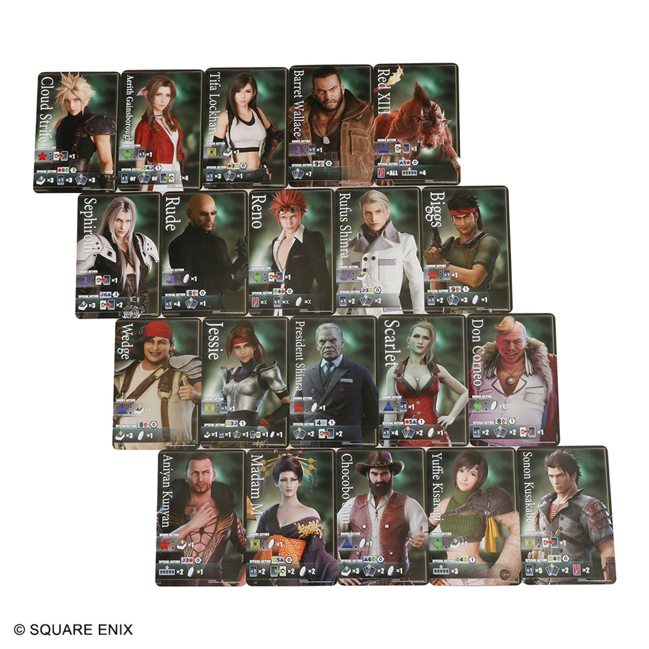 FINAL FANTASY VII REMAKE -BOARD GAME- MATERIA HUNTER