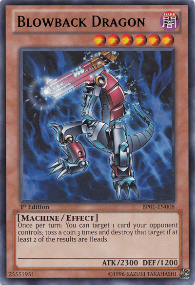 Blowback Dragon [BP01-EN008] Rare - Josh's Cards