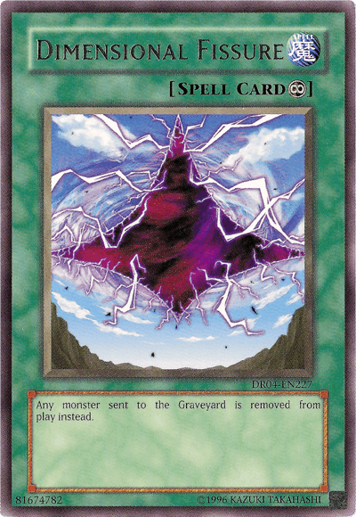 Dimensional Fissure [DR04-EN227] Rare - Josh's Cards