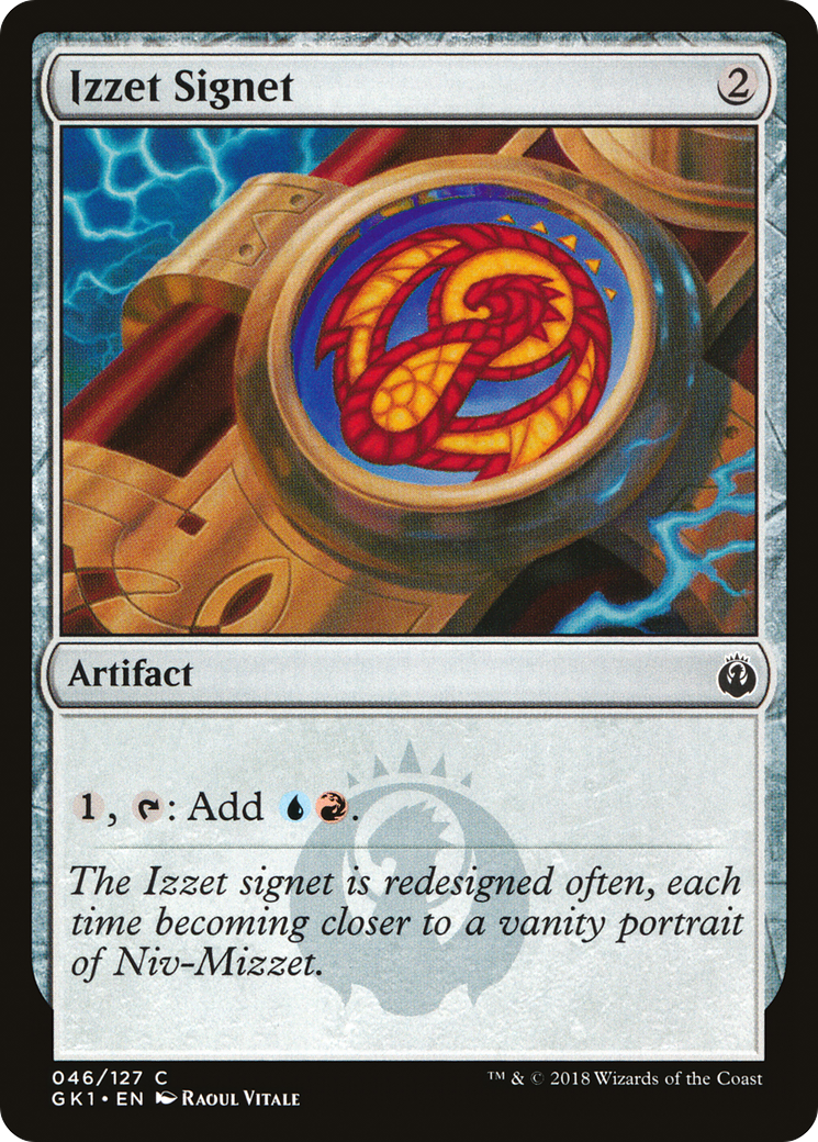 Izzet Signet (GR1-046) - GRN Guild Kit