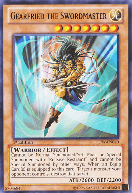 Gearfried the Swordmaster [LCJW-EN040] Common - Josh's Cards