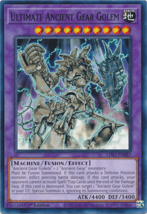 Ultimate Ancient Gear Golem [LDS1-EN087] Common - Josh's Cards
