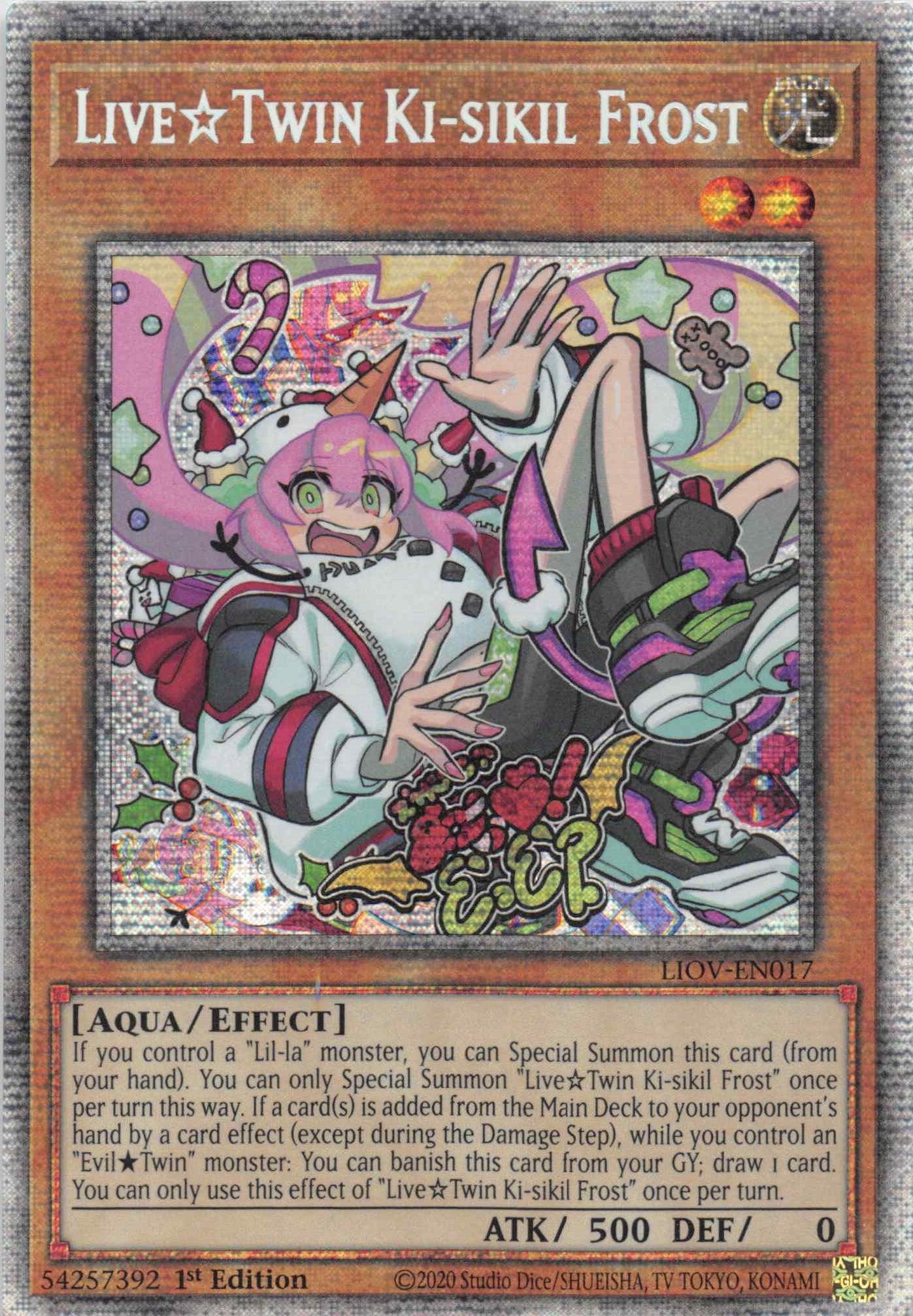 Live Twin Ki-sikil Frost [LIOV-EN017] Starlight Rare - Josh's Cards