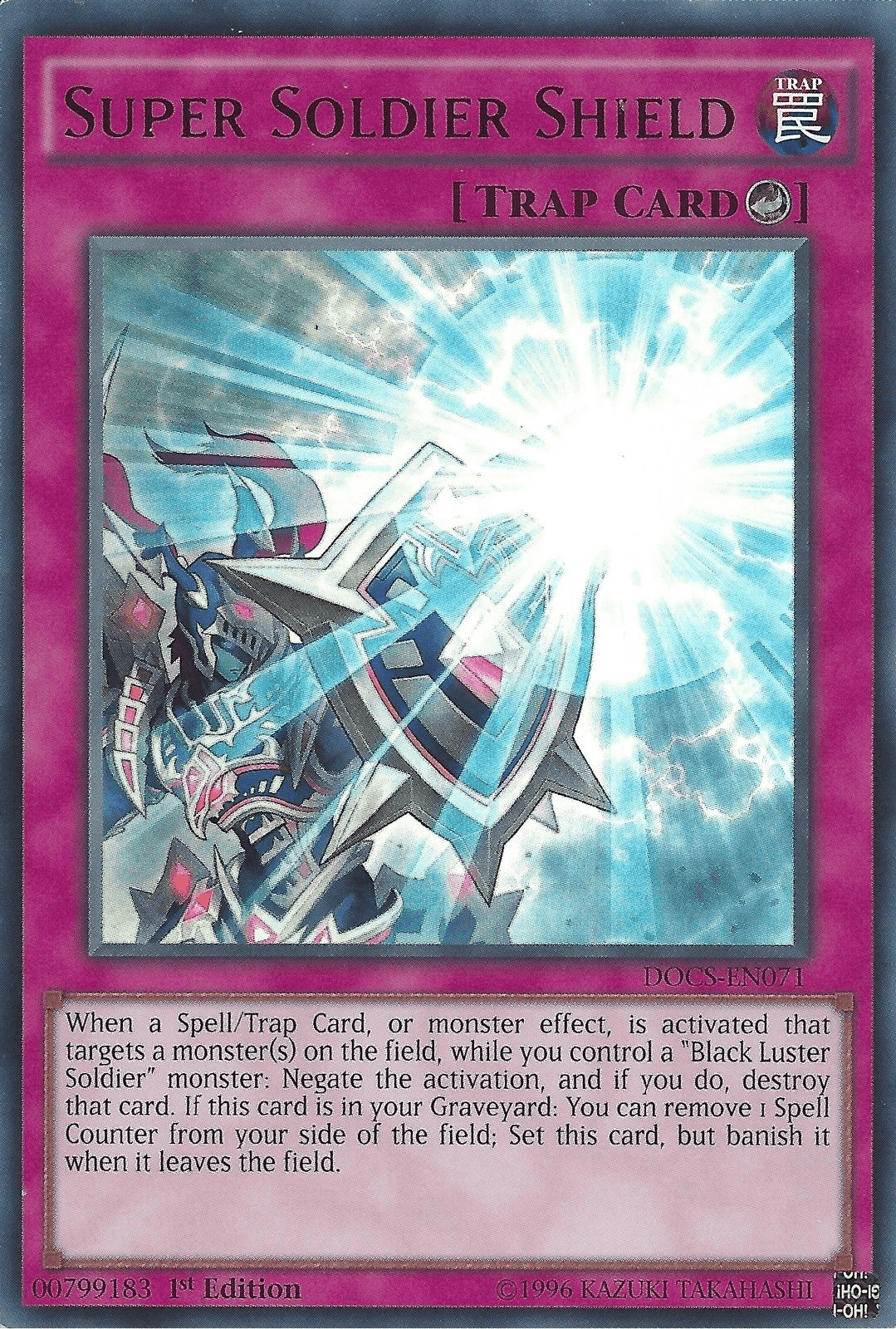 Super Soldier Shield [DOCS-EN071] Ultra Rare - Josh's Cards