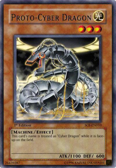Proto-Cyber Dragon [SOI-EN010] Rare - Josh's Cards