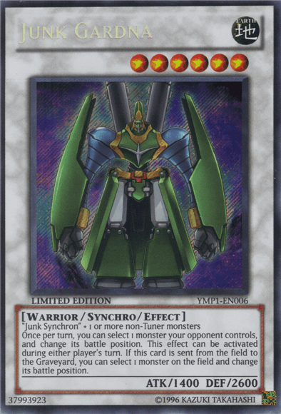 Junk Gardna [YMP1-EN006] Secret Rare - Josh's Cards