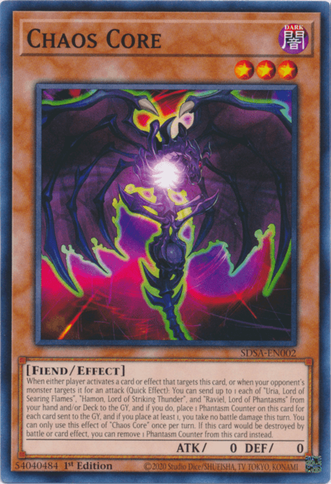 Chaos Core [SDSA-EN002] Common - Josh's Cards