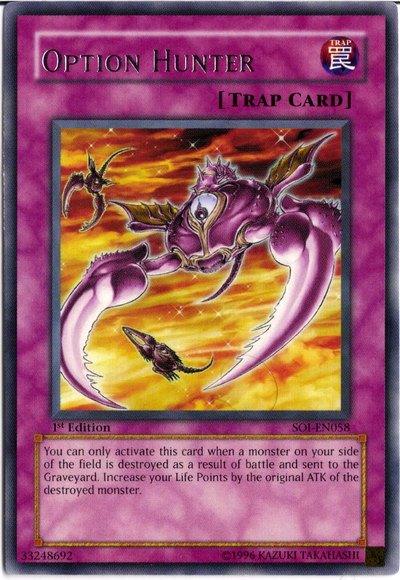 Option Hunter [SOI-EN058] Rare - Josh's Cards