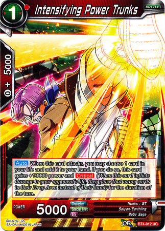 Intensifying Power Trunks (BT4-012) [Colossal Warfare] Parallel Foil