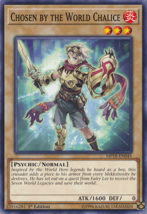 Chosen by the World Chalice [MP18-EN045] Common - Josh's Cards