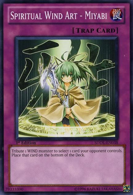 Spiritual Wind Art - Miyabi [SDDL-EN038] Common - Josh's Cards