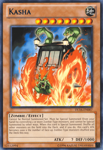 Kasha (Blue) [DL16-EN007] Rare - Josh's Cards