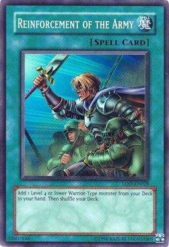 Reinforcement of the Army [LOD-EN028] Super Rare - Josh's Cards