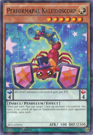 Performapal Kaleidoscorp [SP15-EN016] Shatterfoil Rare - Josh's Cards