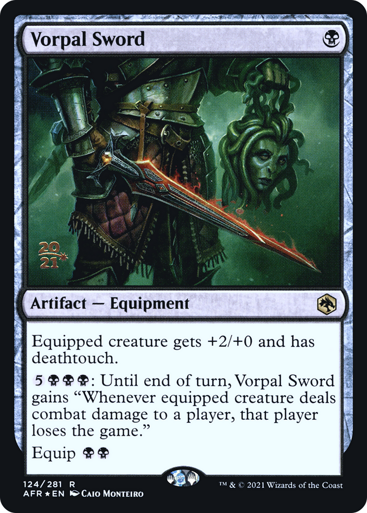 Vorpal Sword (PRE-124S) - Adventures in the Forgotten Realms Promos Foil