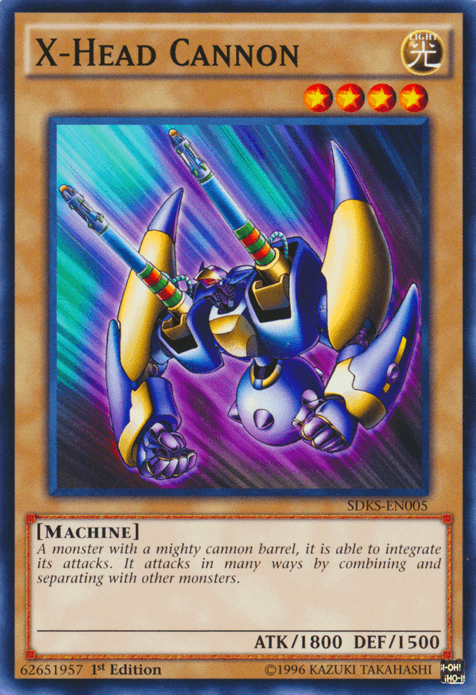 X-Head Cannon [SDKS-EN005] Common - Josh's Cards