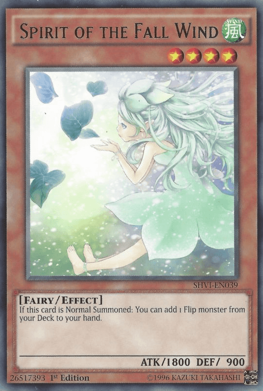 Spirit of the Fall Wind [SHVI-EN039] Rare - Josh's Cards