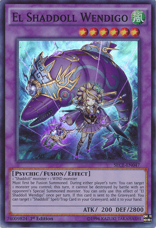 El Shaddoll Wendigo [SECE-EN047] Super Rare - Josh's Cards