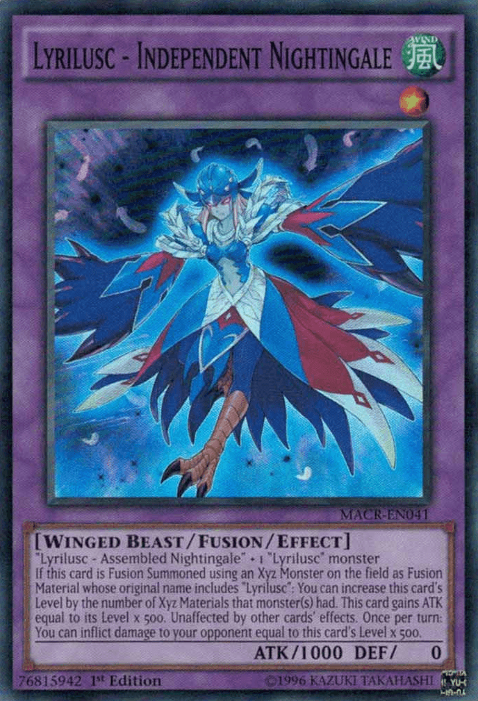 Lyrilusc - Independent Nightingale [MACR-EN041] Super Rare - Josh's Cards