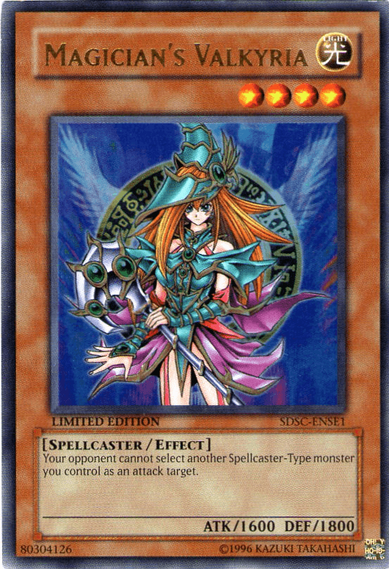 Magician's Valkyria [SDSC-ENSE1] Ultra Rare - Josh's Cards