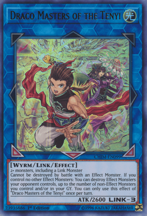 Draco Masters of the Tenyi [CHIM-EN099] Ultra Rare - Josh's Cards