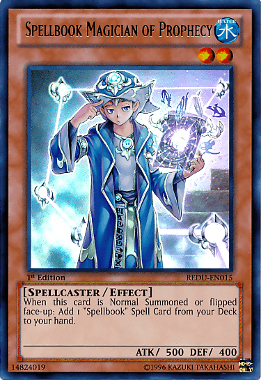 Spellbook Magician of Prophecy [REDU-EN015] Ultra Rare - Josh's Cards