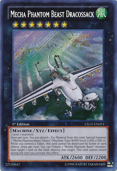 Mecha Phantom Beast Dracossack [LTGY-EN053] Secret Rare - Josh's Cards