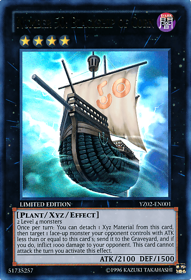 Number 50: Blackship of Corn [YZ02-EN001] Ultra Rare - Josh's Cards