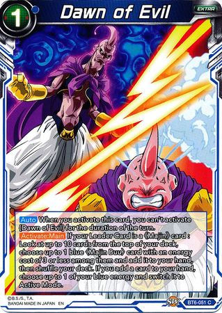 Dawn of Evil (BT6-051) [Destroyer Kings] Parallel Foil