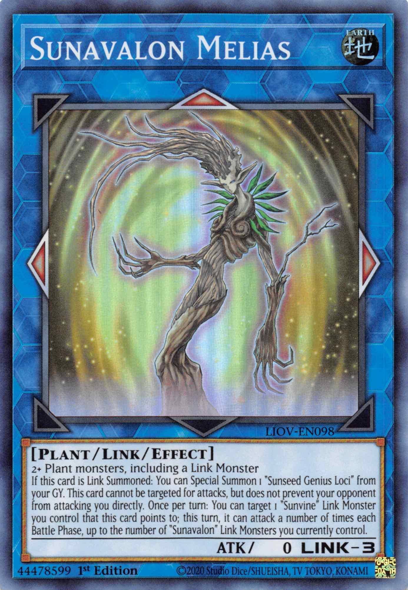 Sunavalon Melias [LIOV-EN098] Super Rare - Josh's Cards
